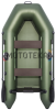 Лодка ПВХ Аква 2600 зелёный
