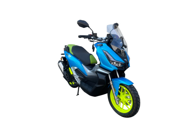 Скутер Vento (Венто) VMC JET BY49QT-5A 49 (170) СЕРИЯ S1800 (карбюр., возд. охлаж., тормоз.систем. COMBI BRAKE) MATT BLUE | Мототека