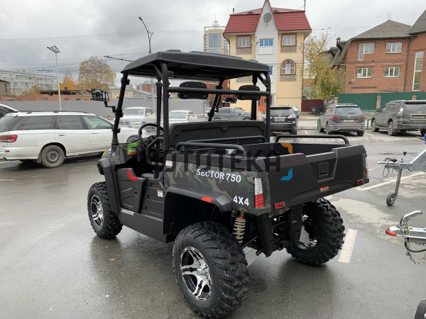 Багги HISUN (Хайсан) SECTOR 750 Limited EPS жёлтый камуфляж с ПСМ | Мототека
