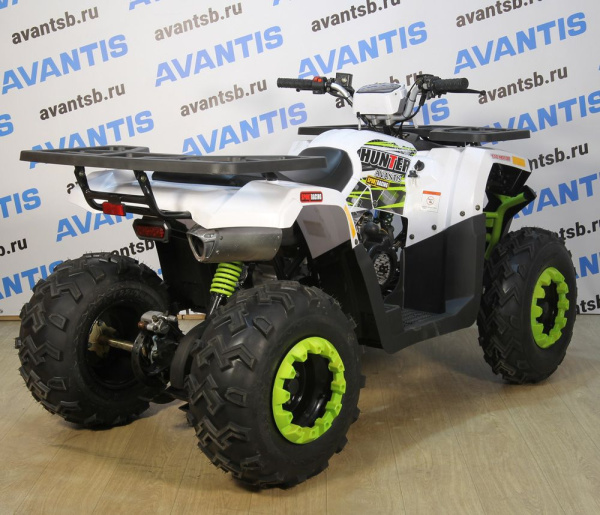 Квадроцикл Avantis (Авантис) Hunter 200 New (баланс. вал) 2024 чёрный (машинокомплект) | Мототека